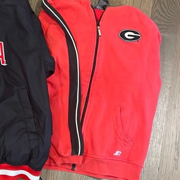 Vintage VTG RED Georgia Hoodie UGA - Picture 1 of 1